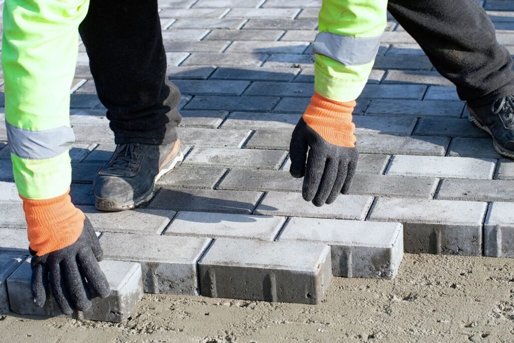 concrete pavers